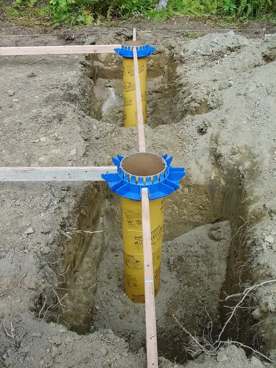 Sonotube Rebar And Bracing Concrete Footings Concrete vrogue.co